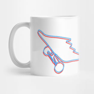 Broken Skateboard Mug